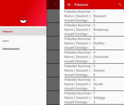 Mit namen deutsch pokemon Pokémon GO: